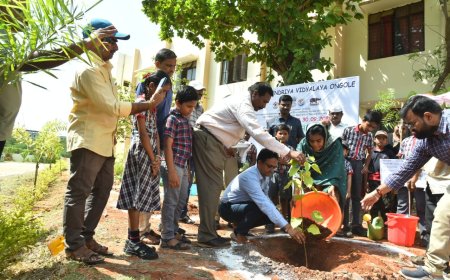 ప్రపంచ పర్యావరణ దినోత్సవం సందర్భంగా ' వన మహోత్సవం ' కార్యక్రమం