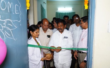 కొండపి P.H.C లో ఎక్సరే విభాగాన్ని ప్రారంభించిన మంత్రి డోలా బాల వీరాంజనేయస్వామి