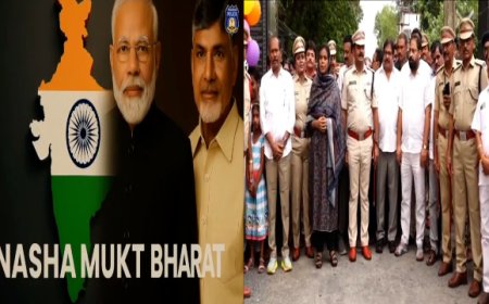 ప్రకాశం జిల్లాను డ్రగ్స్ రహిత జిల్లాగా చేయడానికి ప్రతి ఒక్కరూ కలిసికట్టుగా కృషి చేయాలి.. జిల్లా కలెక్టర్ ఏ.తమీమ్ అన్సారియా