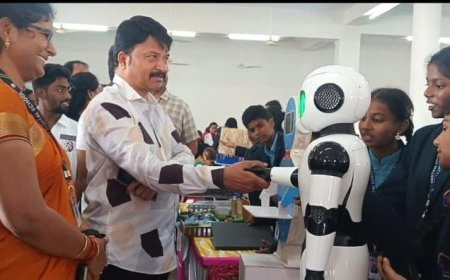 సైన్స్ ఎక్స్పో ను ప్రదర్శించిన గీతం స్కూల్ విద్యార్థులు