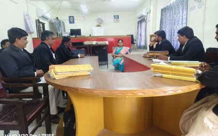 ఈ నెల 14 న జాతీయ లోక్ అదాలత్ ద్వారా వేగవంతమైన న్యాయం – సివిల్ జడ్జి డా. వి. లీలా శ్యాంసుందరి