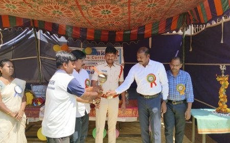 శ్రీ చైతన్య టెక్నో లో స్టార్ కిడ్స్ స్పోర్ట్స్ మీట్ ..