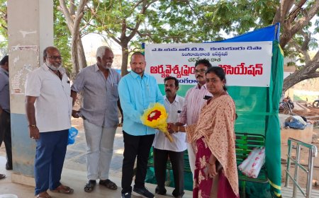 సింగరాయకొండ APRTC బస్టాండ్ లో చలివేంద్రం ప్రారంభం