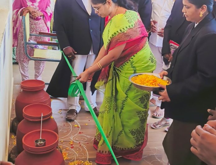 కోర్టు ప్రాంగణంలో చలివేంద్రం ప్రారంభం – న్యాయమూర్తి డా. వి.లీలా శ్యాంసుందరి