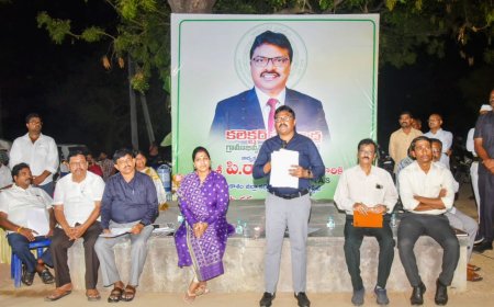 ప్రజా క్షేత్రంలోకి ప్రకాశం జిల్లా కలెక్టర్ ...పోతవరం గ్రామంలో పల్లెనిద్ర