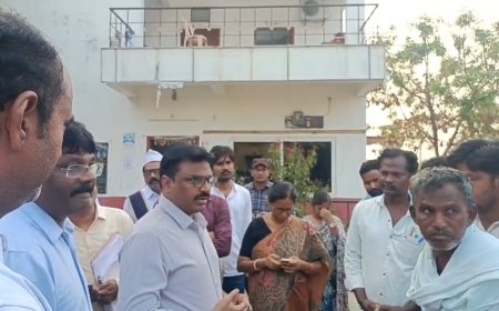 పారిశుద్ధ్యం, త్రాగునీటి పథకాల నిర్వహణలో నిర్లక్ష్యం వహిస్తే కఠిన శిక్షలు తప్పవు కలెక్టర్ ..