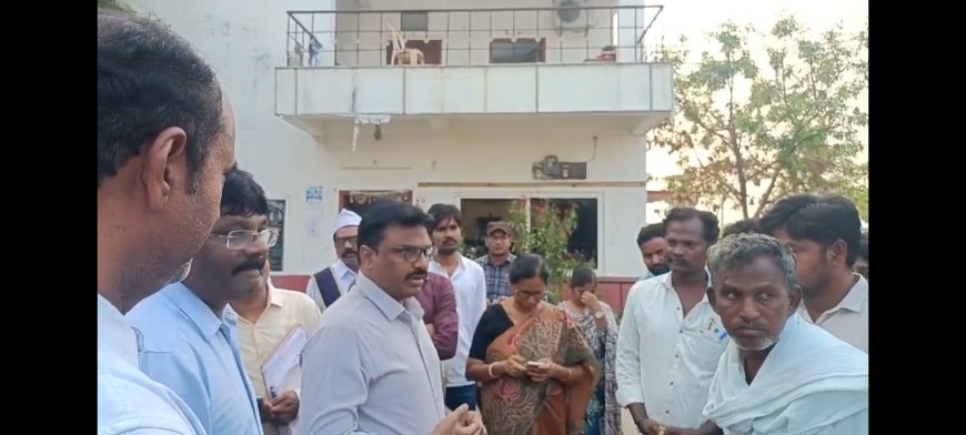 పారిశుద్ధ్యం, త్రాగునీటి పథకాల నిర్వహణలో నిర్లక్ష్యం వహిస్తే కఠిన శిక్షలు తప్పవు కలెక్టర్ ..